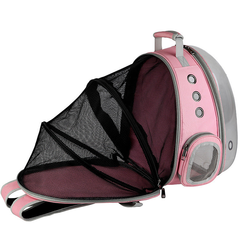 Portable Pet Puppy Backpack Carrier Bubble - Compagnons de Vie