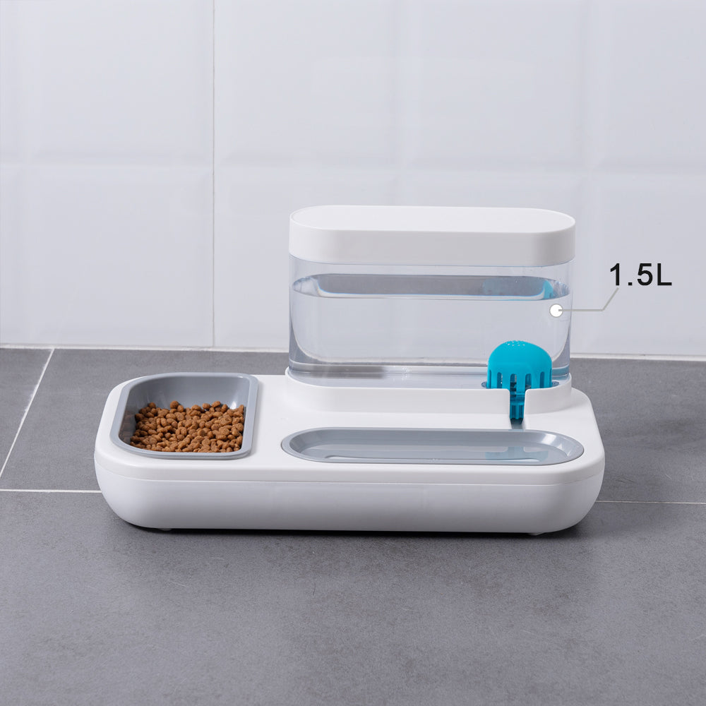 4 Style Pet Cat Bowl Dog for Cats Feeder Bowls Kitten Automatic Drinking Fountain 1.5L - Compagnons de Vie
