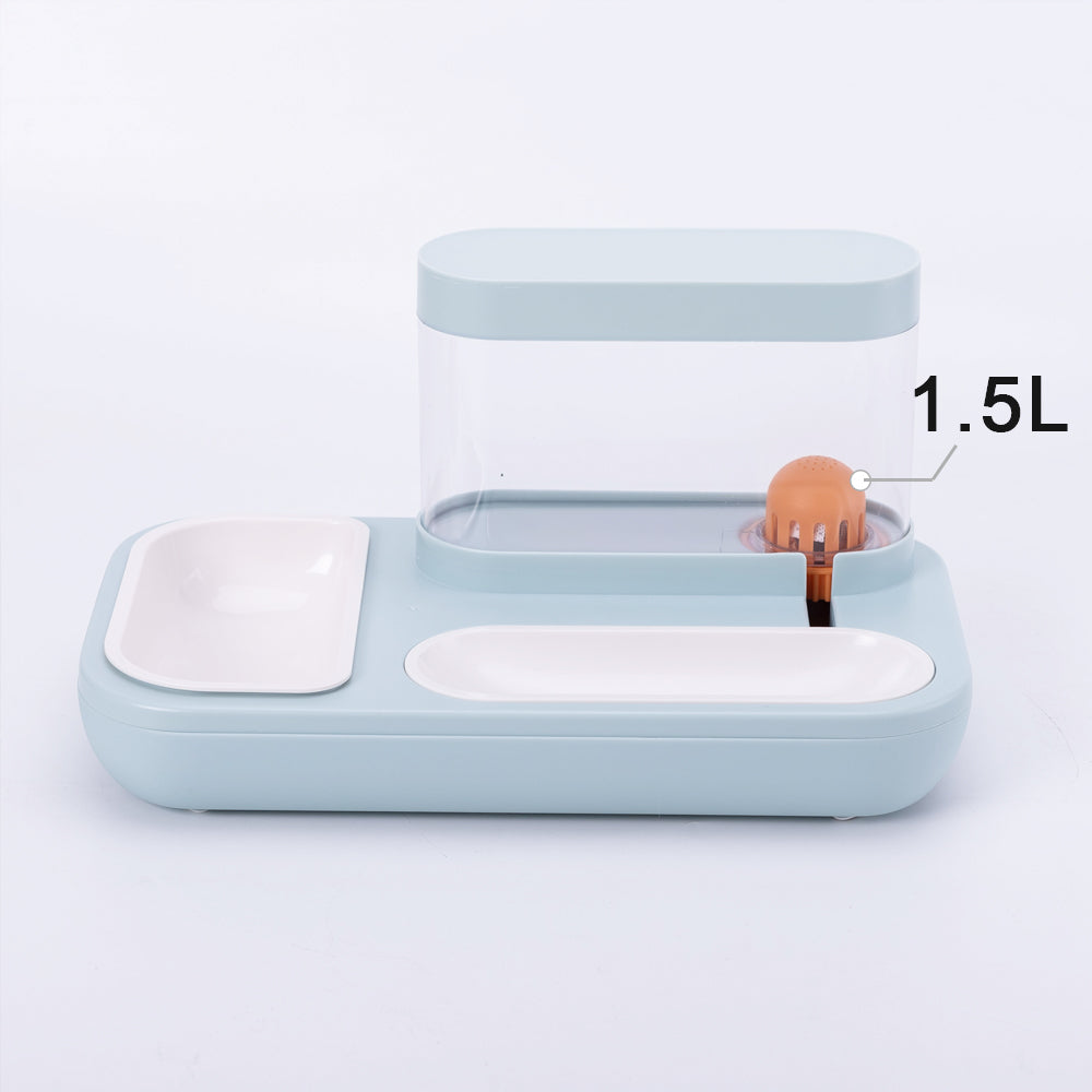 4 Style Pet Cat Bowl Dog for Cats Feeder Bowls Kitten Automatic Drinking Fountain 1.5L - Compagnons de Vie
