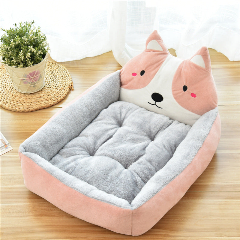 Soft Fleece Cozy Bed