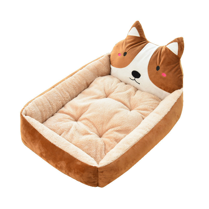 Soft Fleece Cozy Bed