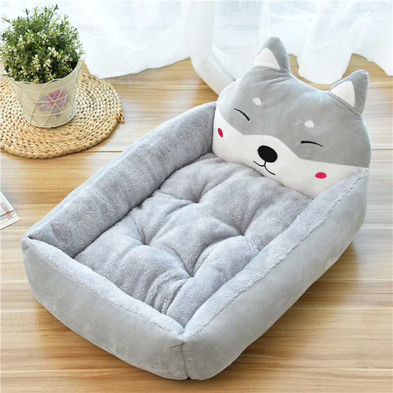 Soft Fleece Cozy Bed