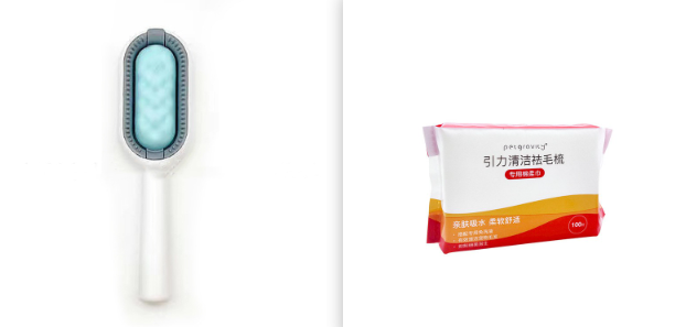 Pet Grooming Brush Dematting Dog Comb Cat Brush - Compagnons de Vie