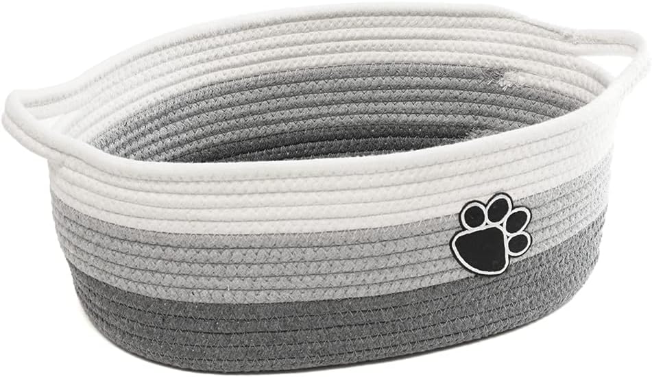 Handmade Woven Dog Basket