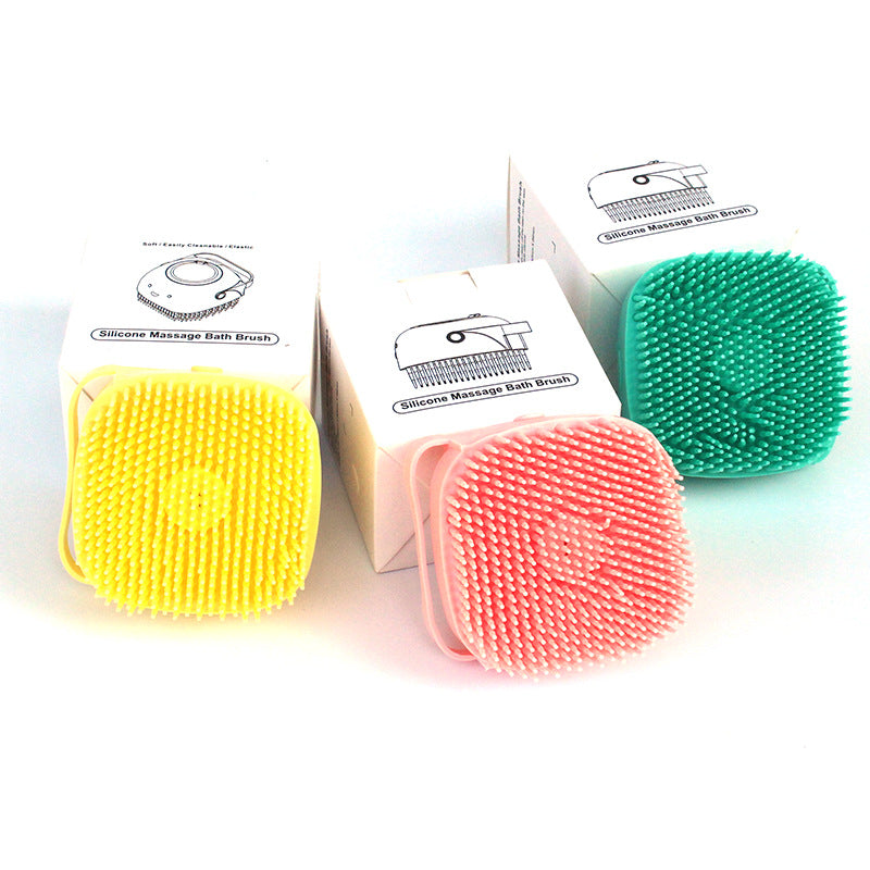 Silicone Pet Bath Massage Brush